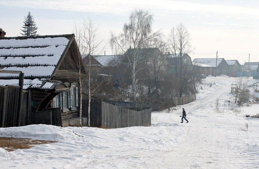 Погода городок. Городок на Урале. Жизнь на Урале.