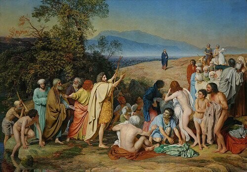 «Явление Христа народу», Александр Иванов, 1857 год 
