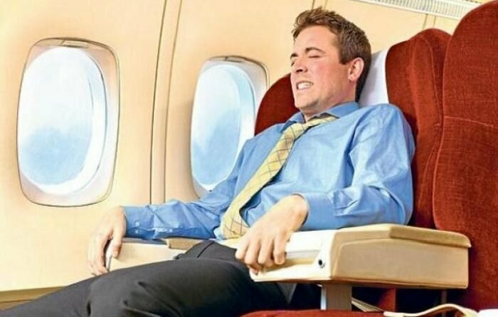 Как справиться со стрессом в самолете