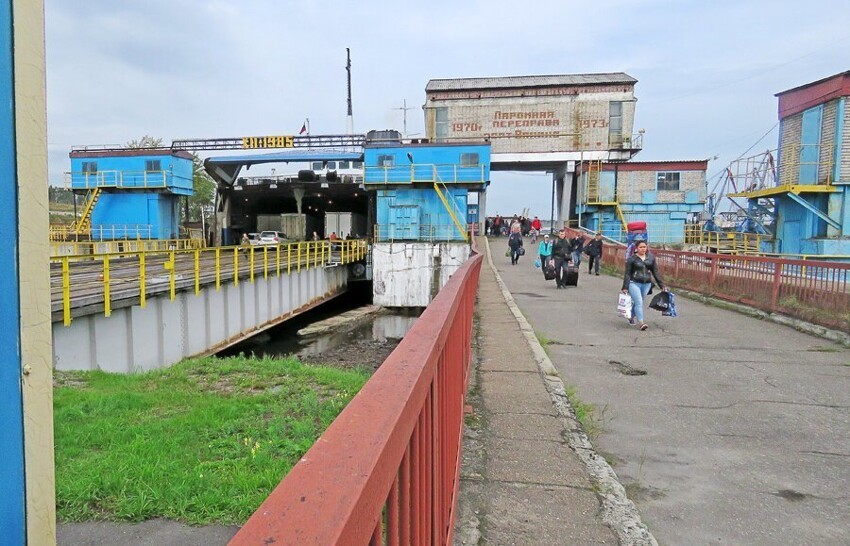 Ванино холмск паром карта