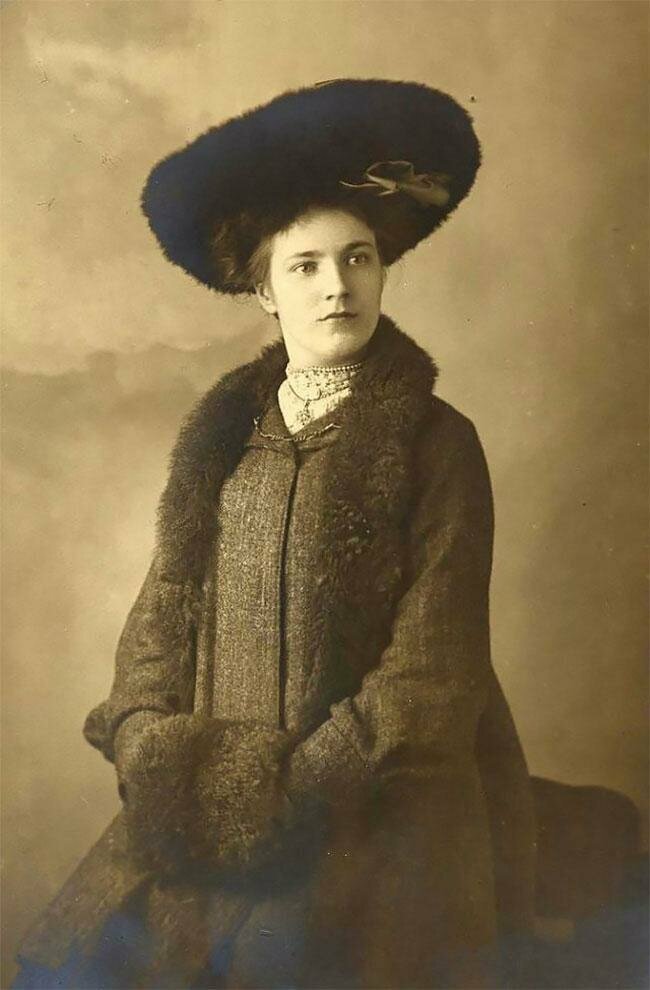 Фотографии элегантных модниц эдвардианской эпохи, снятых в начале 1900-х годов