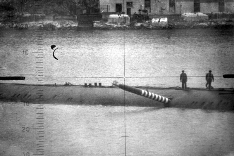 Торпеда в боку подлодки. 1989 год.