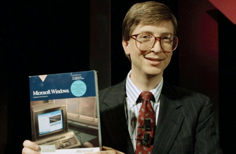 Билл Гейтс представляет Windows 3.0, 1990