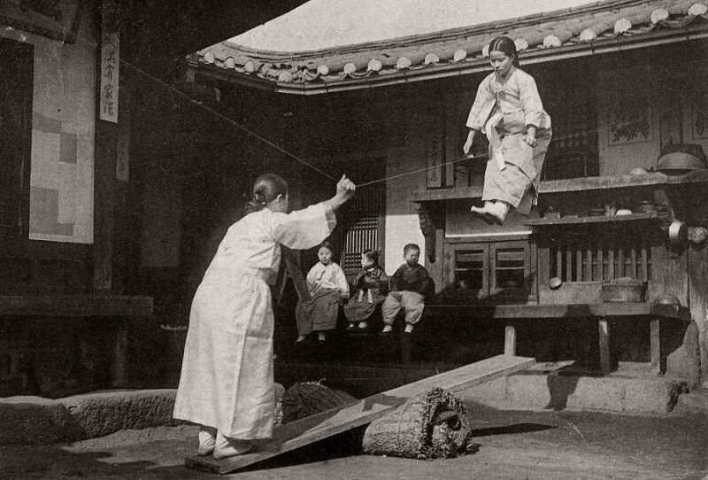 Корейские качели. 1900-е