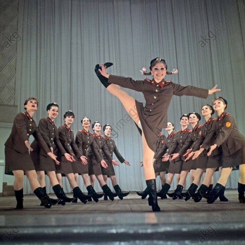 Дважды краснознамённый ансамбль песни и пляски Александрова, 1978 год