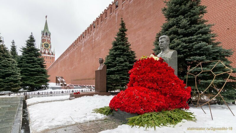 2 гвоздики товарищу Сталину. Акция №18