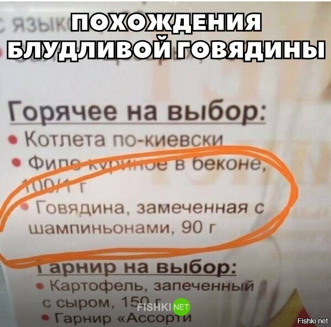 Похождения блудливой говядины