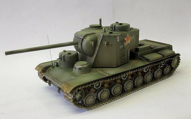 Советский сверхтяжёлый танк прорыва- 100 тонный КВ-5