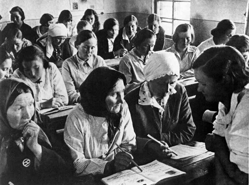 Образование при Николае II и советской власти