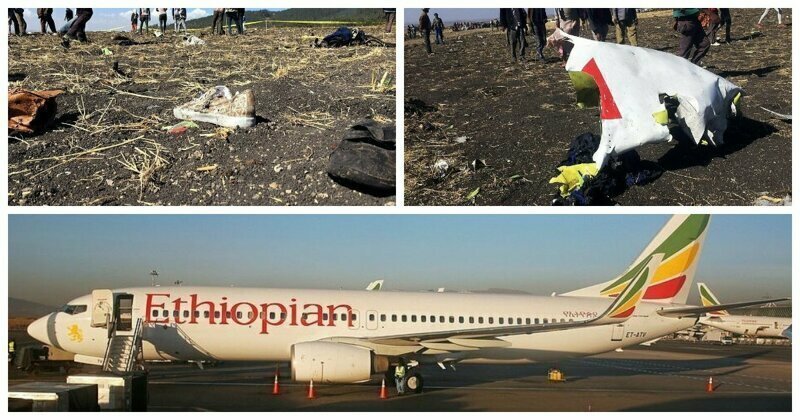 В Эфиопии разбился пассажирский Boeing 737, погибли 157 человек