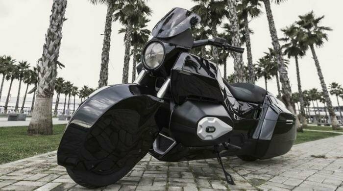 Новое творение концерна Калашникова - тяжелый мотоцикл