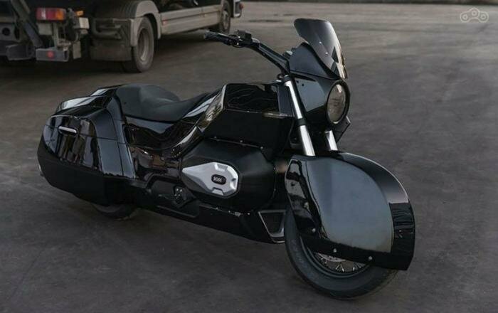 Новое творение концерна Калашникова - тяжелый мотоцикл