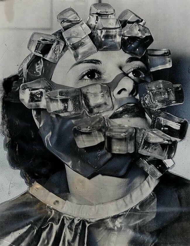1. Охлаждающая маска для лица, 1950-е