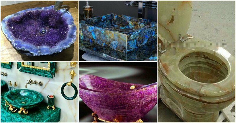 30 примеров чрезмерно роскошной сантехники, в подарок от Хозяйки медной горы