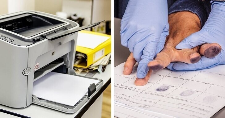 Принтеры и отпечатки пальцев