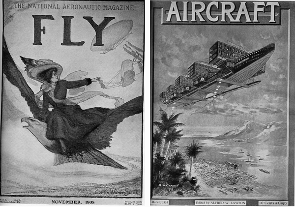 Обложки журналов Fly и Aircraft