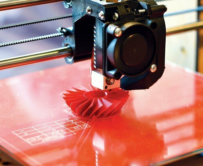 А когда появился 3D-принтер?