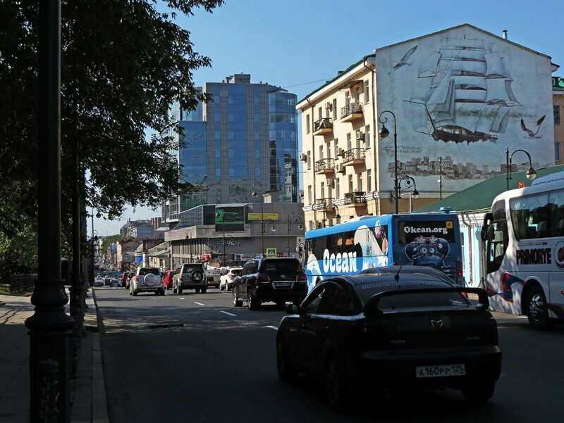 Владивосток. Часть 7: Океанский, Алеутская, Фокина