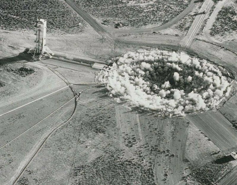 Подземный ядерный взрыв. США, 22 октября 1964 года 