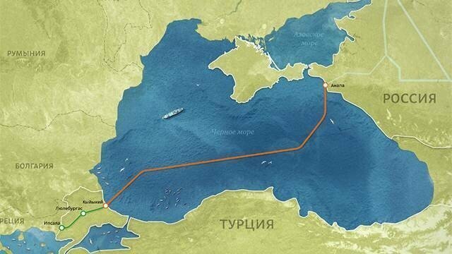 Морская и наземная части «Турецкого потока» соединены в Турции