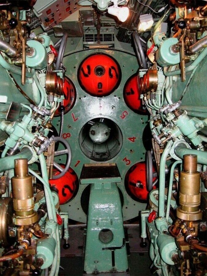 Торпедный отсек подводной лодки Nordkaparen (Швеция)