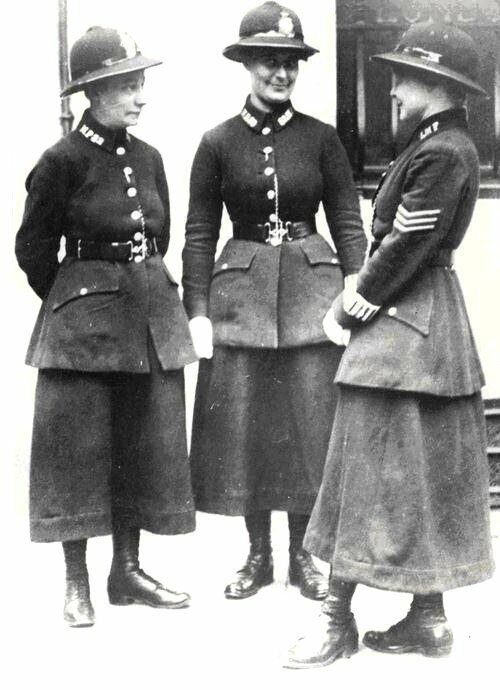 Женщины-полицейские Лондон 1919 