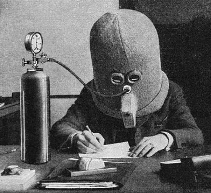 Экспериментальное устройство, предназначенное для лечения проблем с концентрацией внимания, 1925 год 
