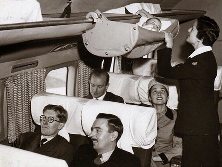 В 1960-е отношение к правилам безопасности в самолетах было гораздо более спокойным 