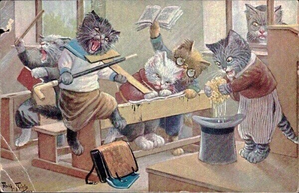 Немецкие ученые котики