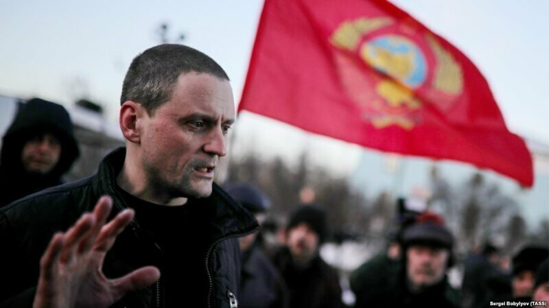 Акция «Левого фронта» провалилась: на митинг Удальцова пришли три калеки