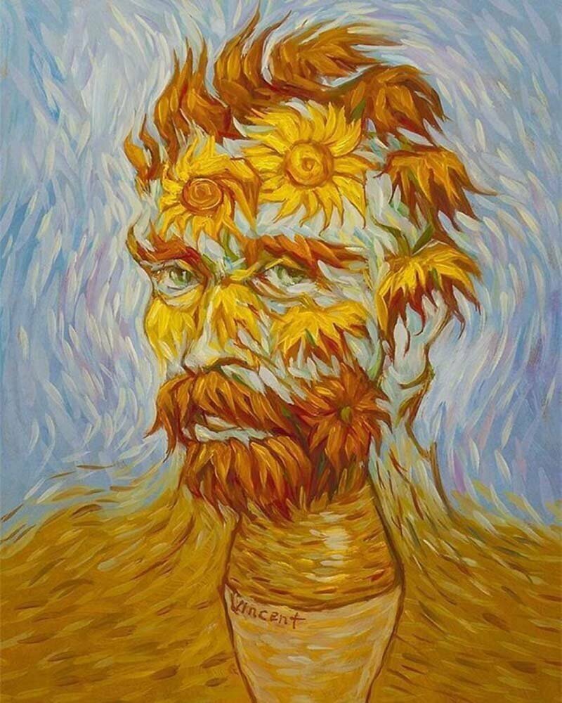 Винсент ван Гог «Подсолнухи»  