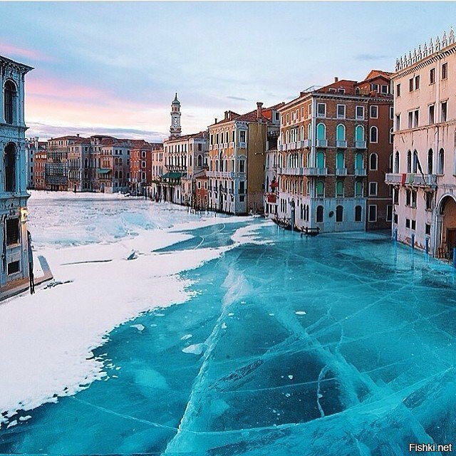 ...а вот Венеция зимой...Вайкуле.