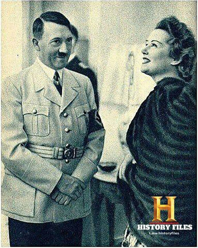 Любимая актриса Гитлера - русская разведчица Ольга Чехова. 