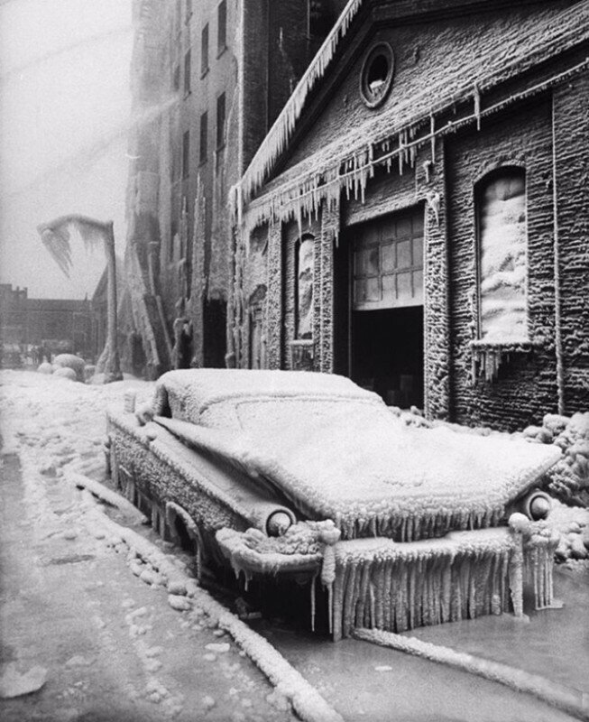 Зима в Нью-Йорке, 1960.