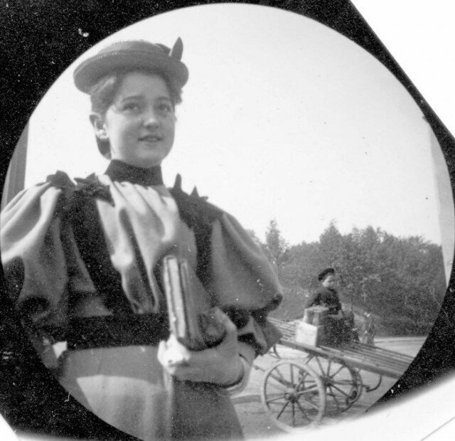 Осло в конце 19-го века на уличных кадрах, снятых шпионской фотокамерой