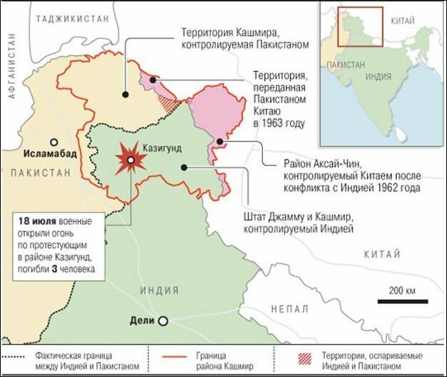 Почему Индия почти не пользуется сухопутными границами с Пакистаном?