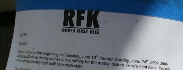 3. «Первый поцелуй Рори»
