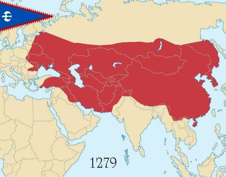2. Монгольская империя, 1279 год