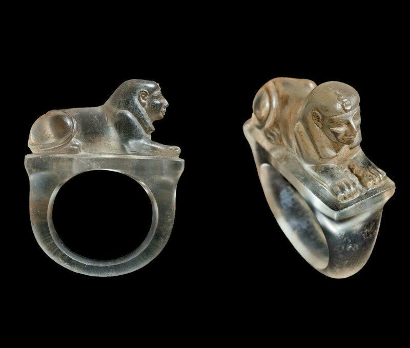 Хрустальное кольцо, Древний Египет, 1295-1069 гг. до нашей эры.