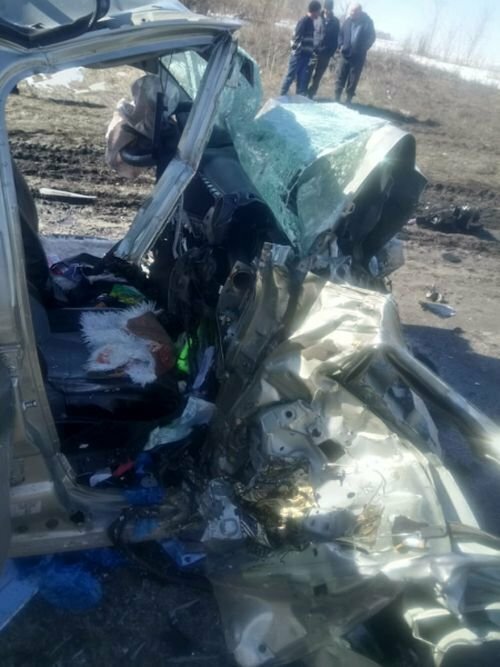 Авария дня. Лобовое столкновение в Тамбовской области унесло жизни трёх человек