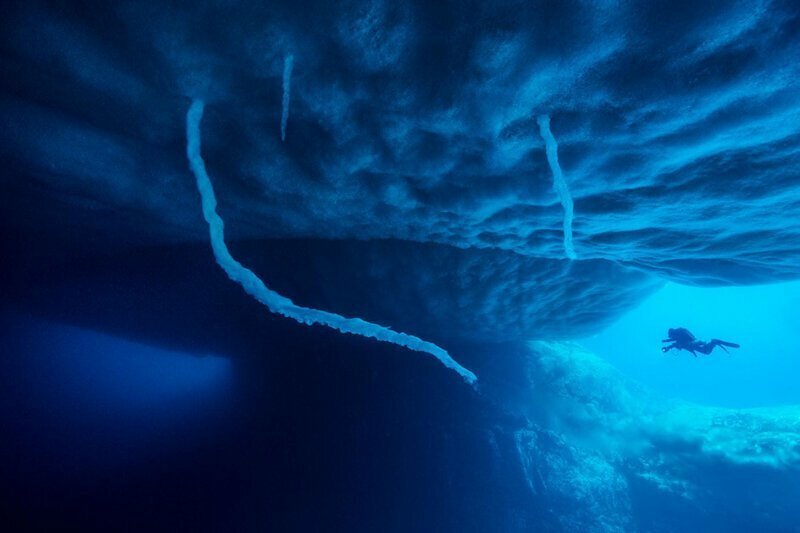Брайникл — процесс образования специфической формы морского льда во время столкновения потока слабосолёной ледяной воды с более солёной океанской