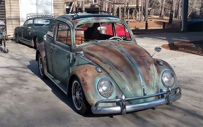 Модная ржавчина: Volkswagen Beetle Rat Look