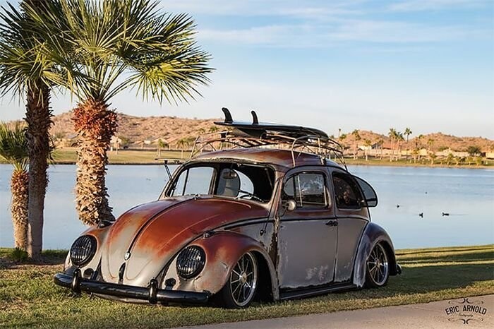 Модная ржавчина: Volkswagen Beetle Rat Look