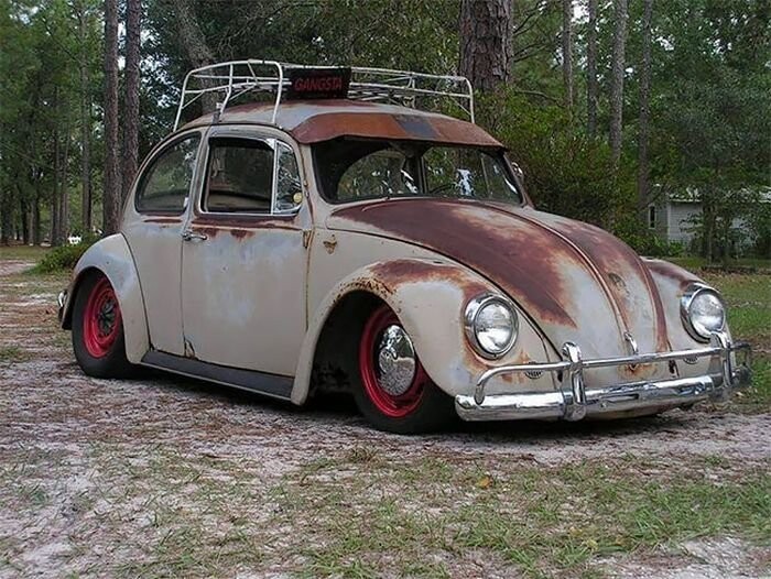 Модная ржавчина: Volkswagen Beetle Rat Look