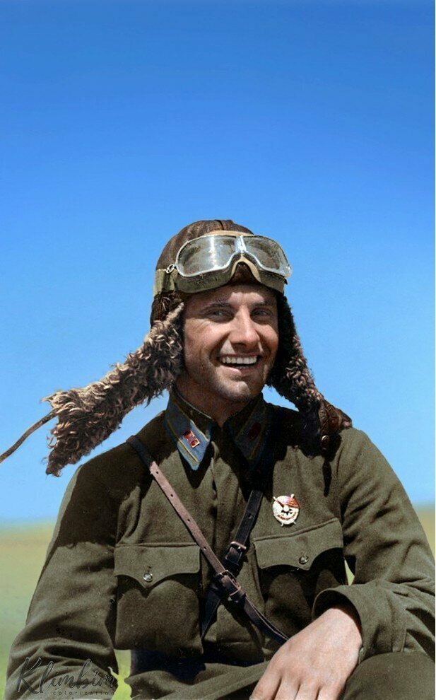 Восстановленные фото советских солдат ВОВ