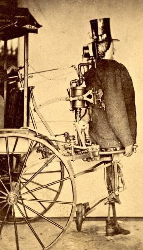 "Steam Man", первый американский робот, 24 марта 1868 г.