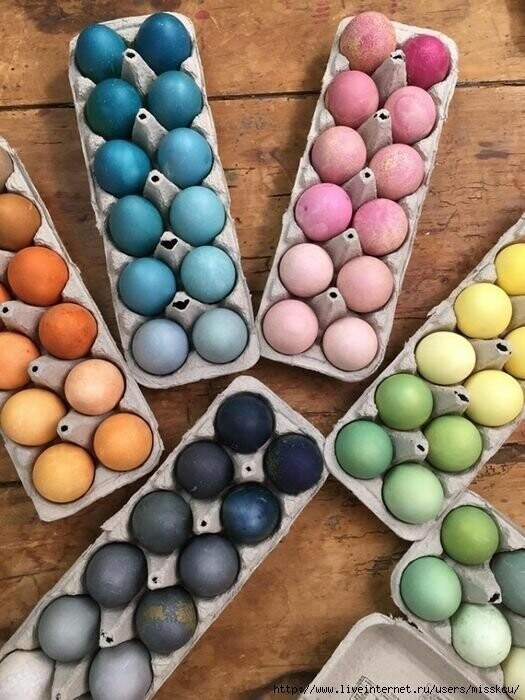 35+ способов покрасить яйца: просто, красиво, сложно, феерично