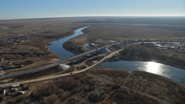 В Саратовской области открыт мост через реку Камелик