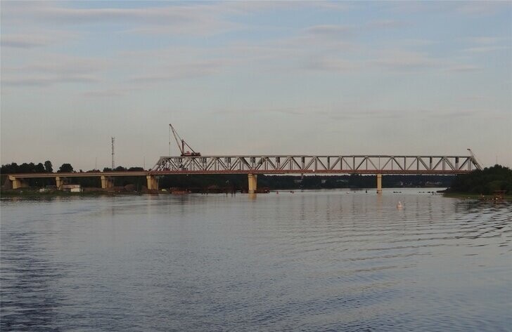 Открыто движение по 2-й части моста через Волхов