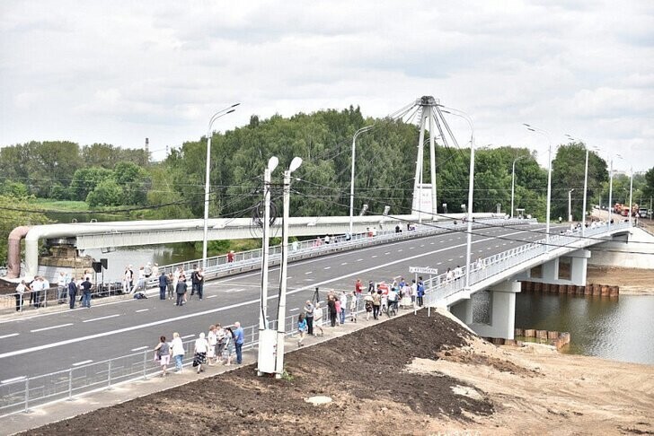 Мост через реку Которосль открыт в Ярославле